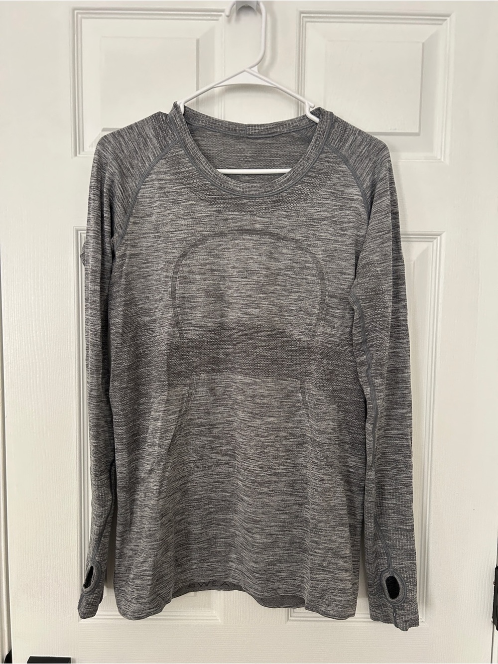 lululemon athletica | Gray Women's Swiftly Long Sleeve | Size 10